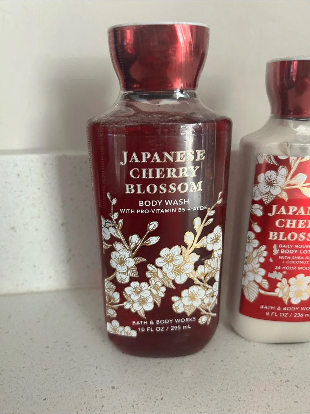 Bath & Body Works Japanese Cherry Blossom Body Lotion and Body Wash New Sealed